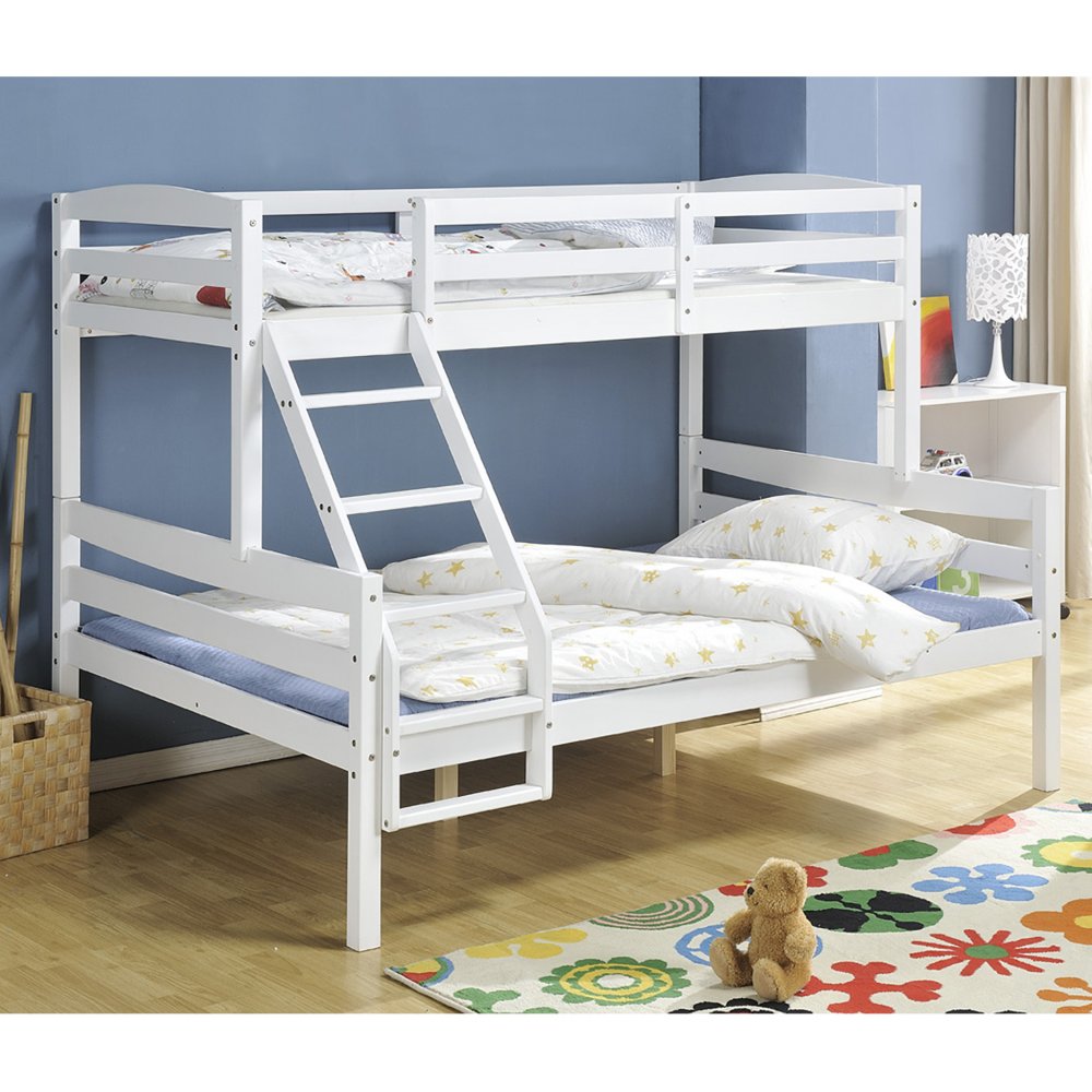 Furniture Source Philippines Dall Triple Sleeper Bunk Bed Frame White