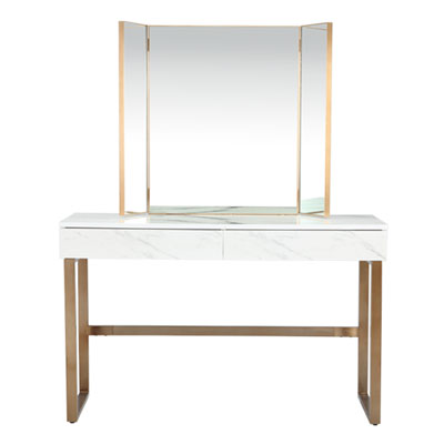 Calacatta Dressing Table (White) - Furniture Source Philippines